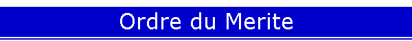 Ordre du Merite