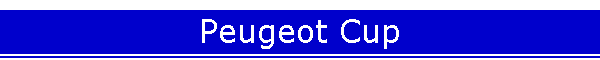 Peugeot Cup